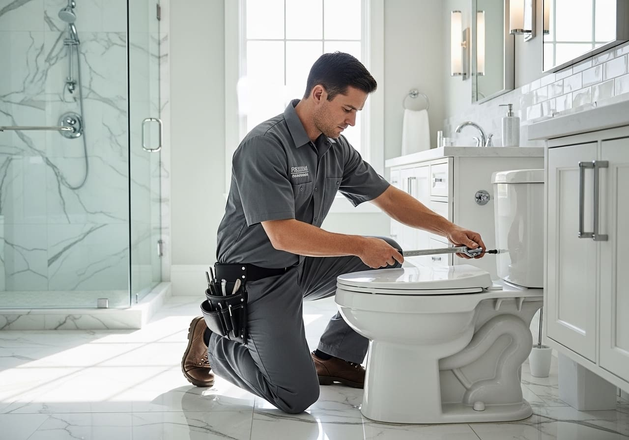 Toilet Repair & Installation in Guy