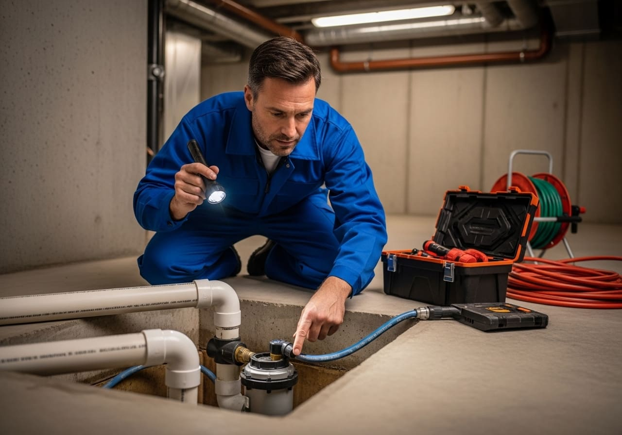 Sump Pump Installation & Repair in Guy